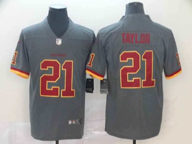 Men Washington Redskins #21 Taylor Grey Nike Vapor Untouchable Limited NFL Jersey->los angeles chargers->NFL Jersey